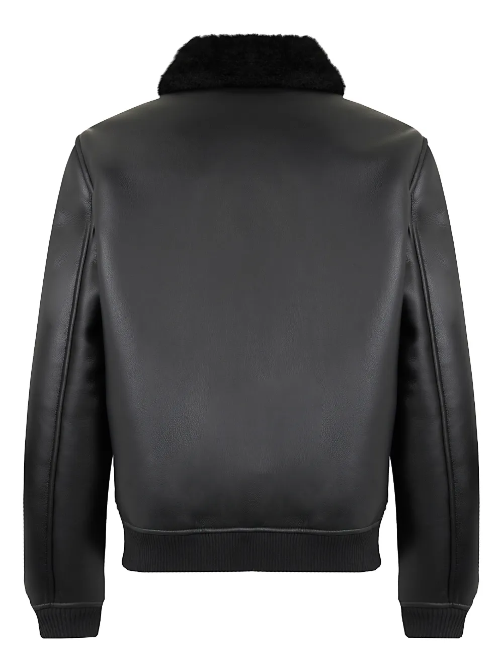 Philipp Plein Jaqueta com textura de pelos na gola | Jaqueta biker | Image 2