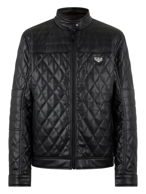 Philipp Plein padded zip-up jacket