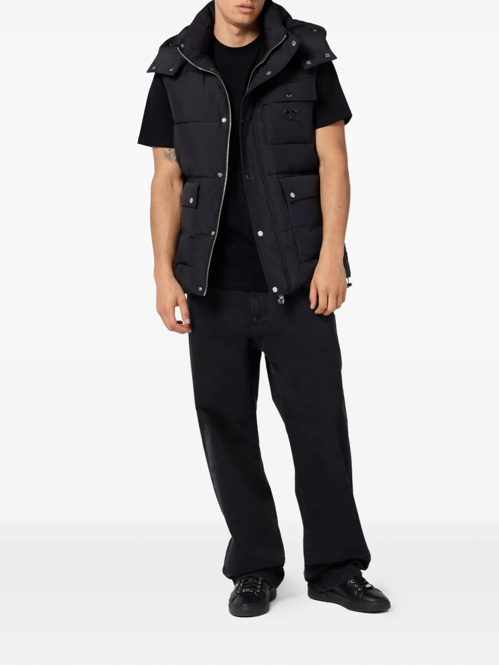 Philipp Plein hooded-puffer gilet | Waistcoats & Gilets | Image 2