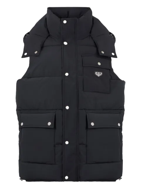 Philipp Plein hooded-puffer gilet