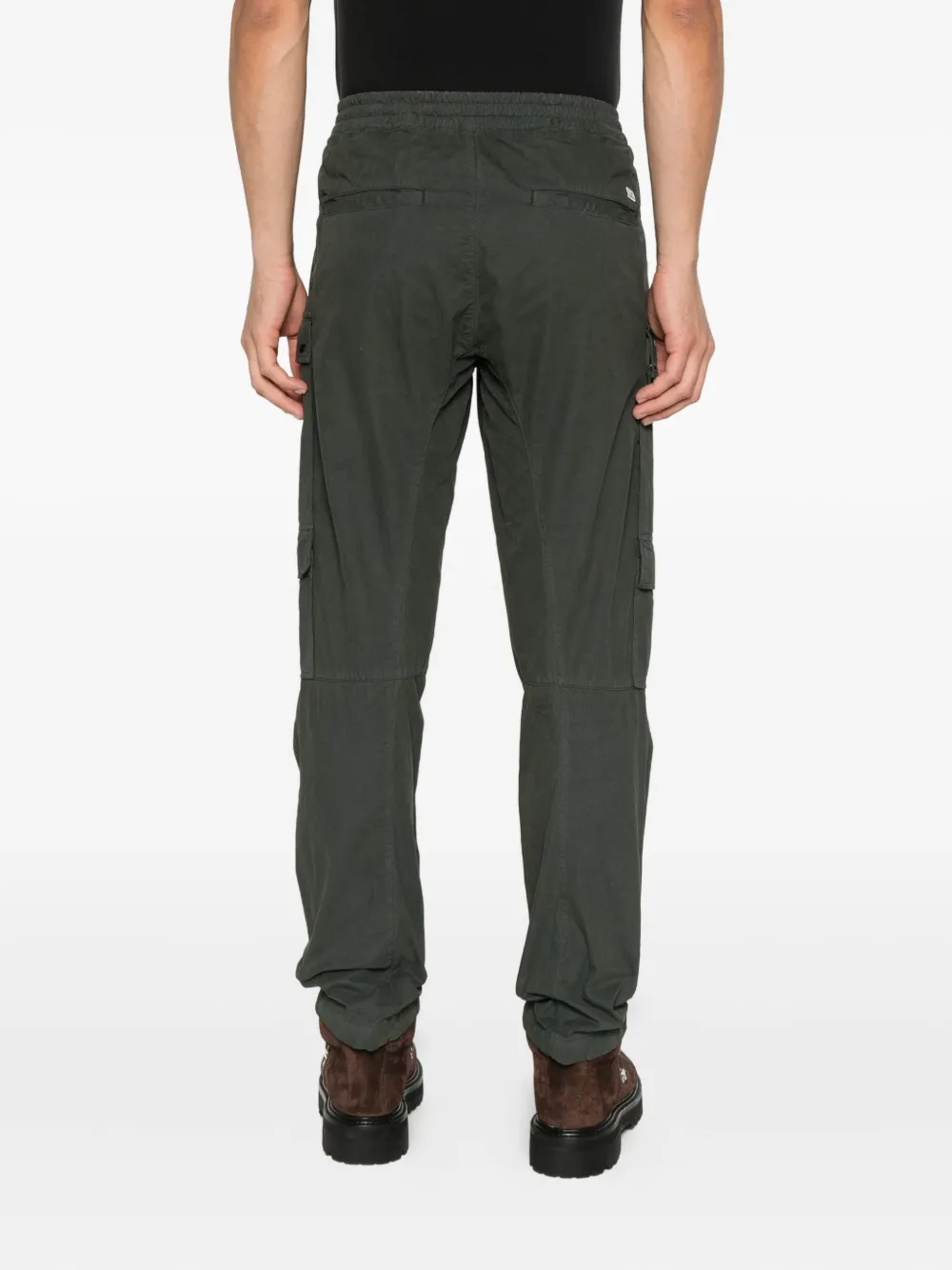 C.P. Company Cargo broek met Lens-detail Groen