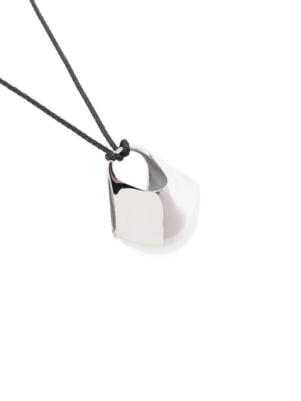  Khaite Medium Lotus Pendant Necklace - Silver 