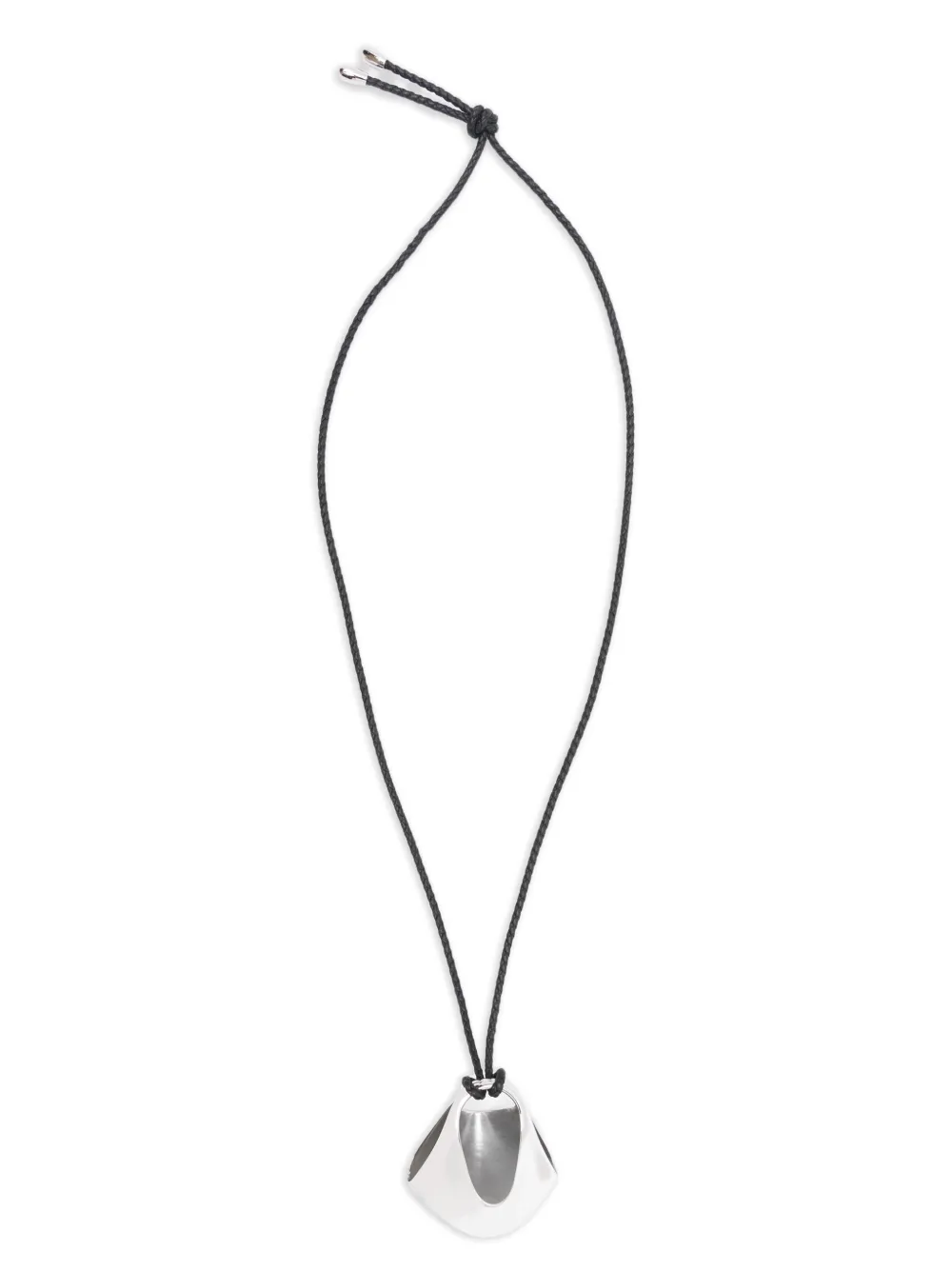 KHAITE medium Lotus pendant necklace - Argento