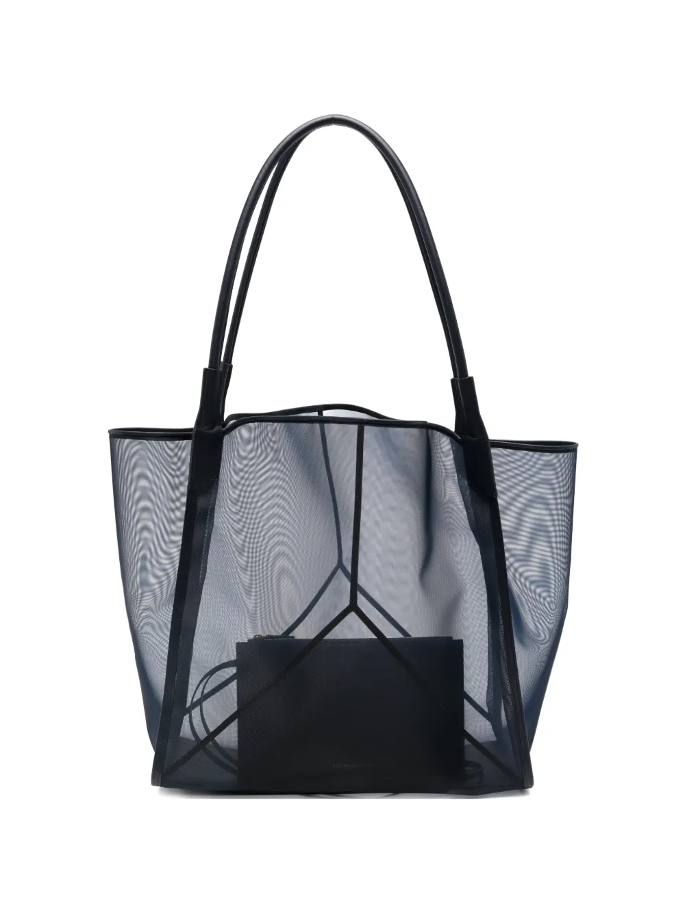 Victoria Beckham mesh tote bag - Blu