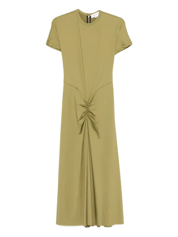 Victoria Beckham Blaire Midi Dress in Greenfinch