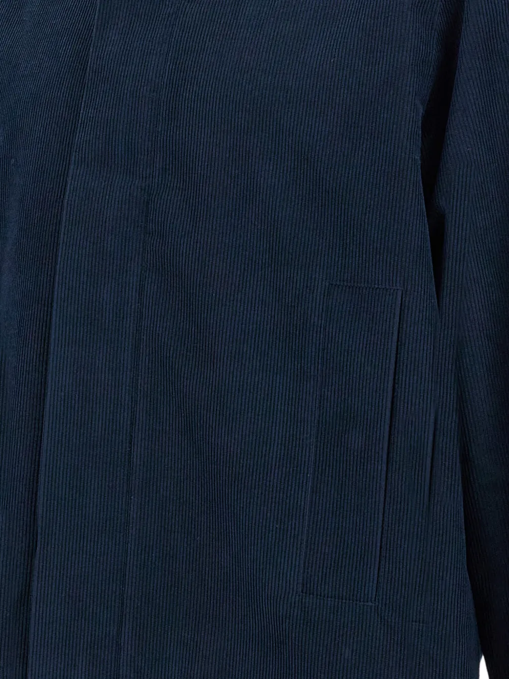 K-Way Geribbeld jack Blauw