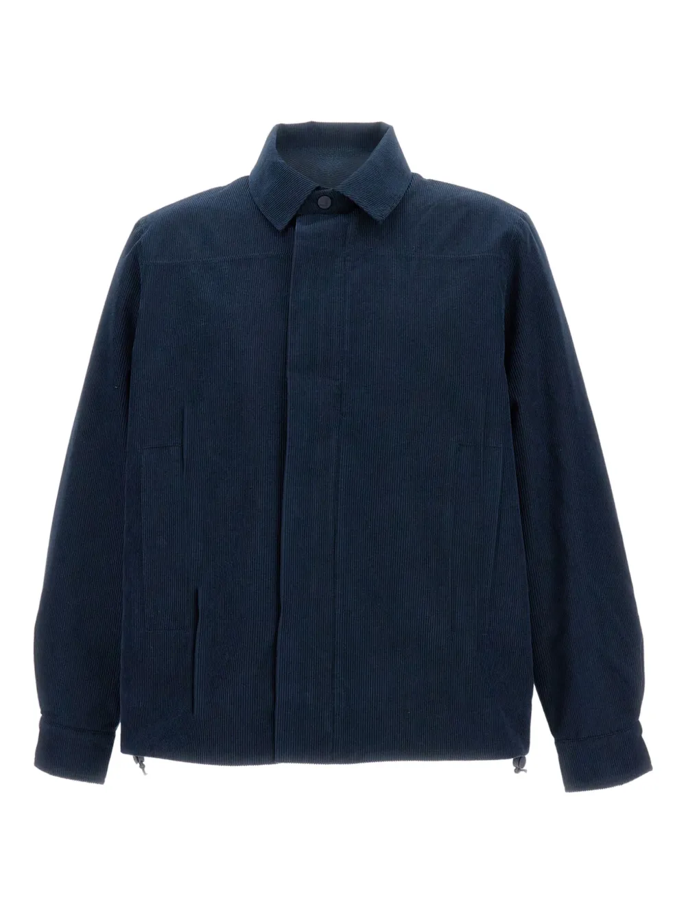 K-Way ribbed jacket | Blue | Image 1