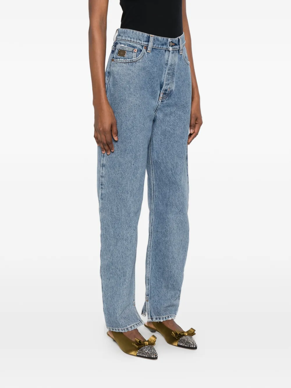  Chloé High-waisted Tapered Jeans - Blue 