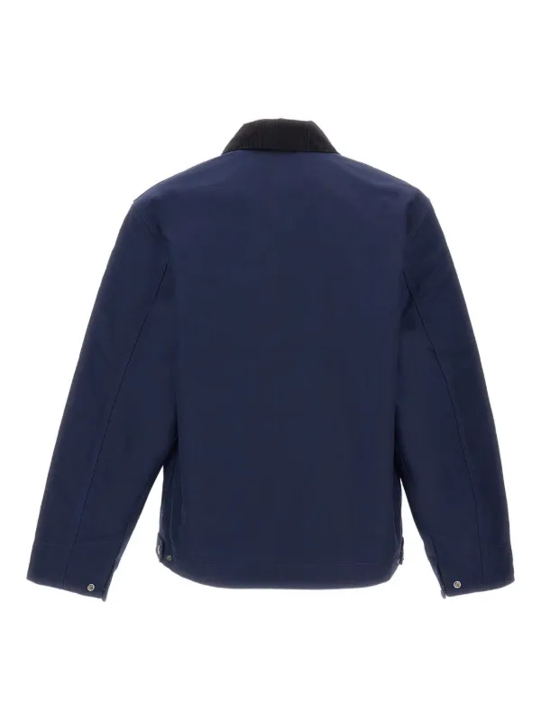 Carhartt WIP corduroy-collar Zip Jacket | Blue | FARFETCH