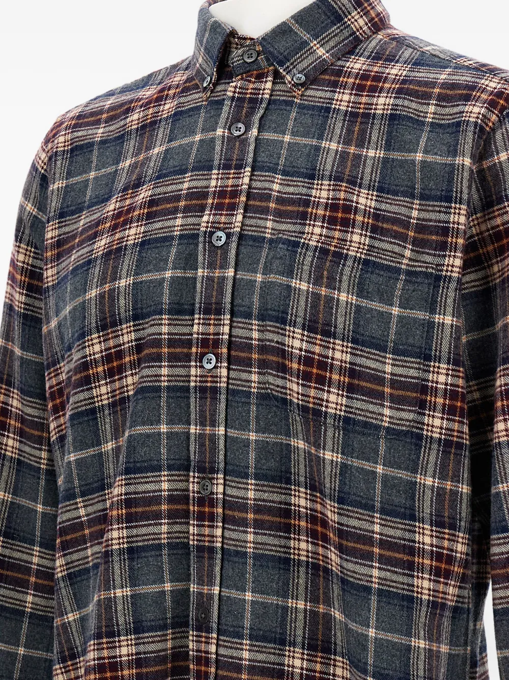 Portuguese Flannel Augusta check-pattern shirt | Image 2