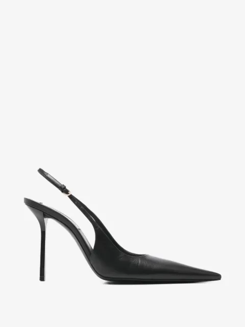 Victoria Beckham zapatillas de piel con tira trasera