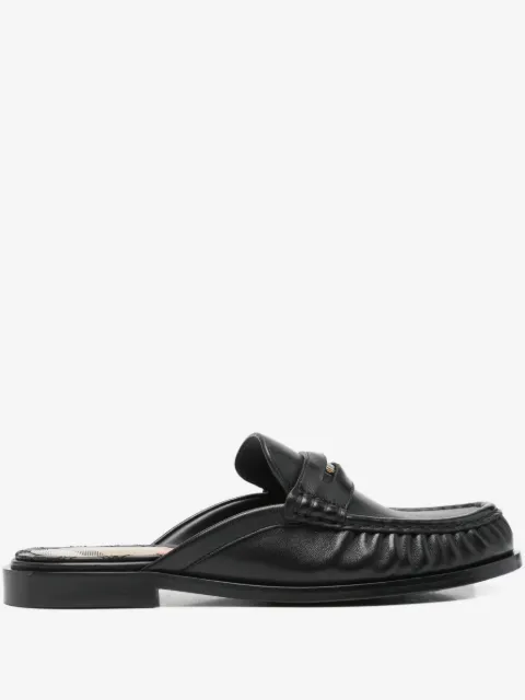 Burberry Cadet 皮质穆勒鞋