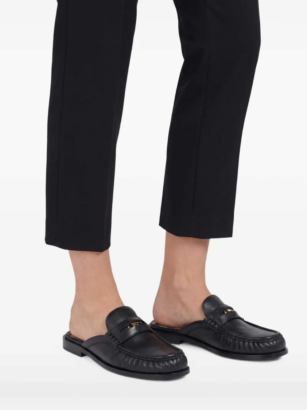  Burberry Mules Cadet - Negro 