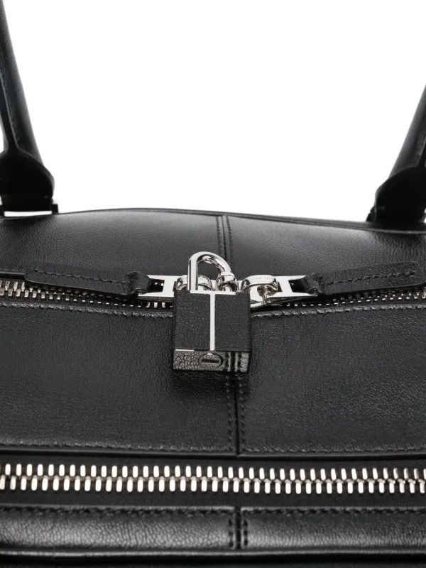 TOM FORD double-zip Leather Bowling Bag | Black | FARFETCH