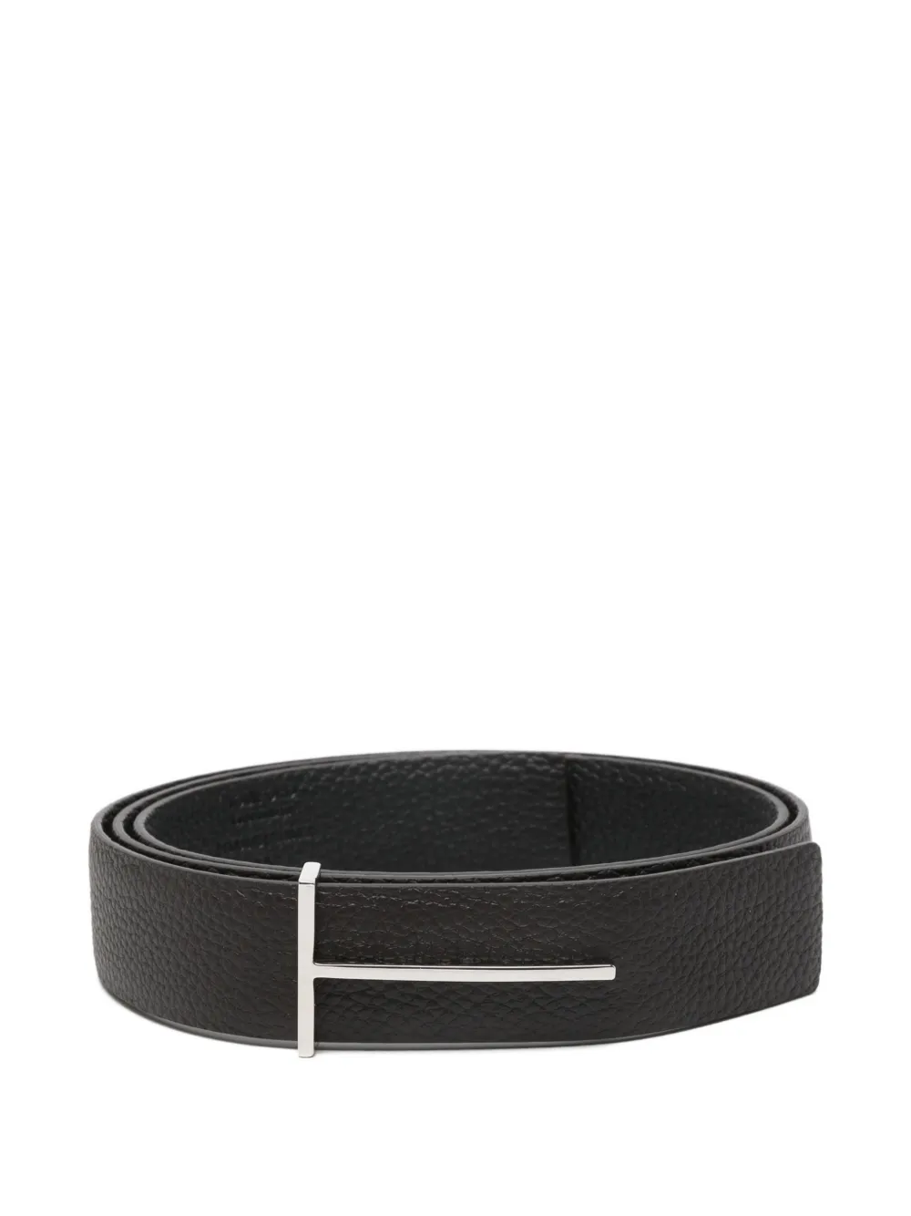 TOM FORD T-bar leather belt | Brown | Image 1