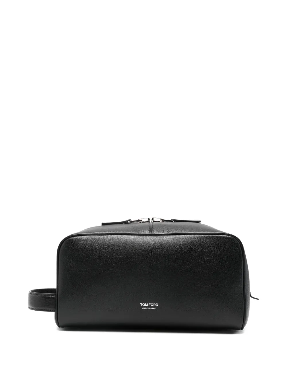 TOM FORD leather wash bag - Schwarz