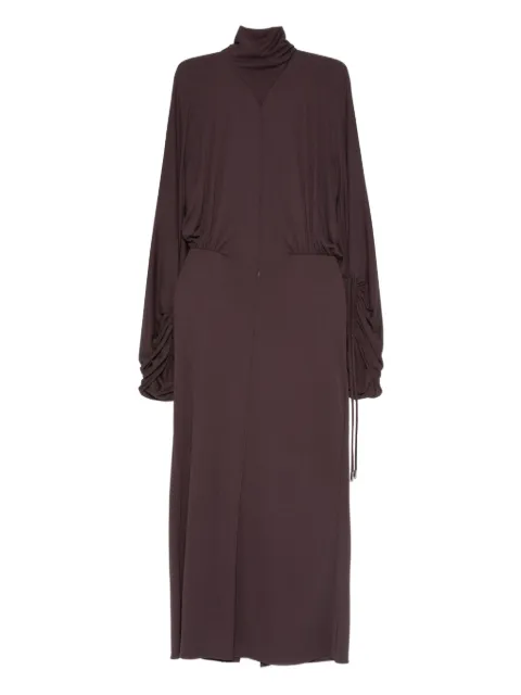 Lanvin gathered midi dress