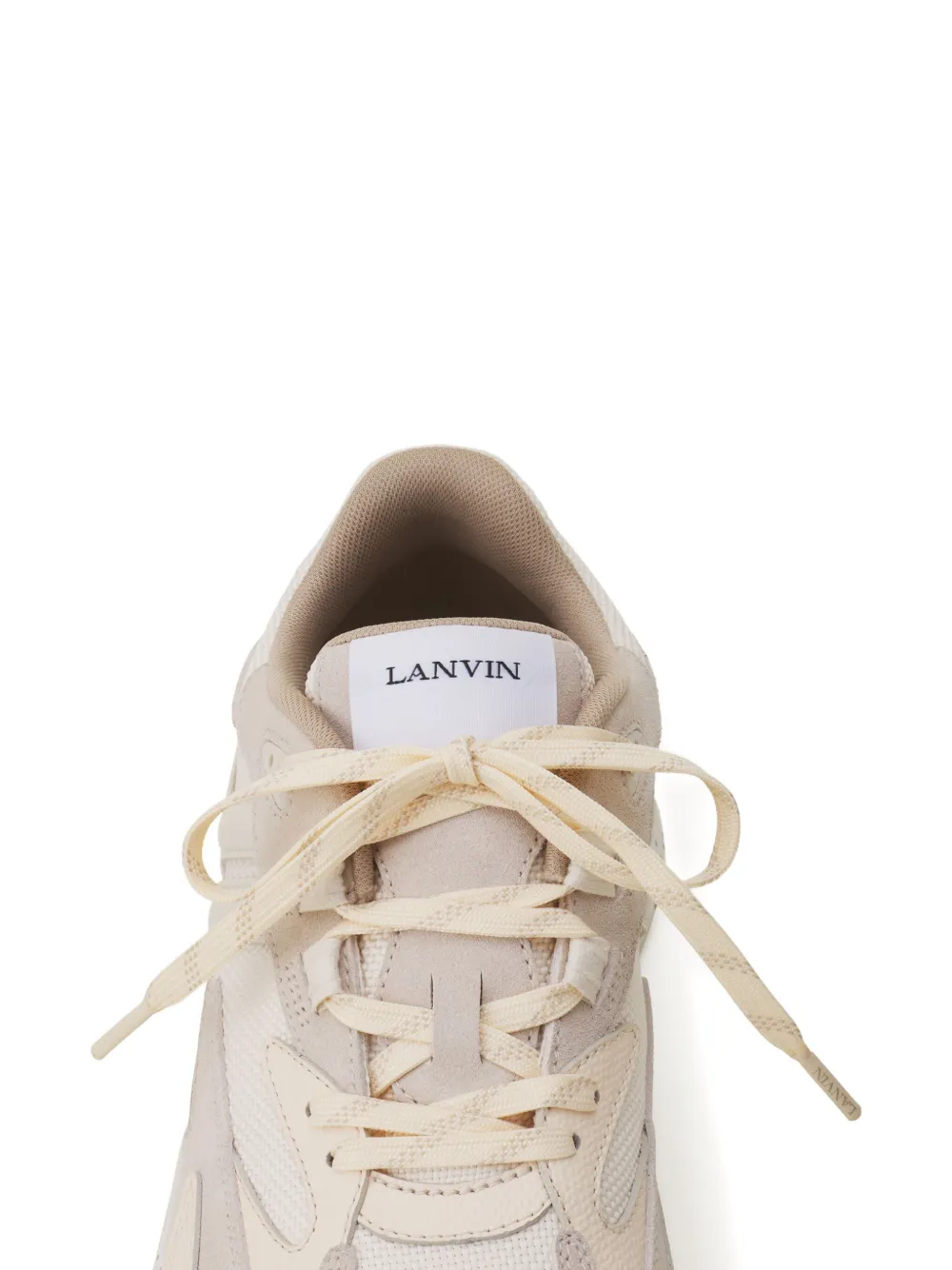 Lanvin JLA sneakers met vlakken Beige