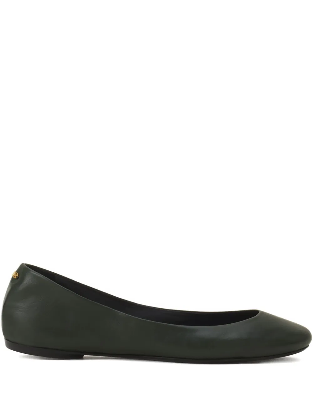 Lanvin leather ballet flats | Green | Image 1