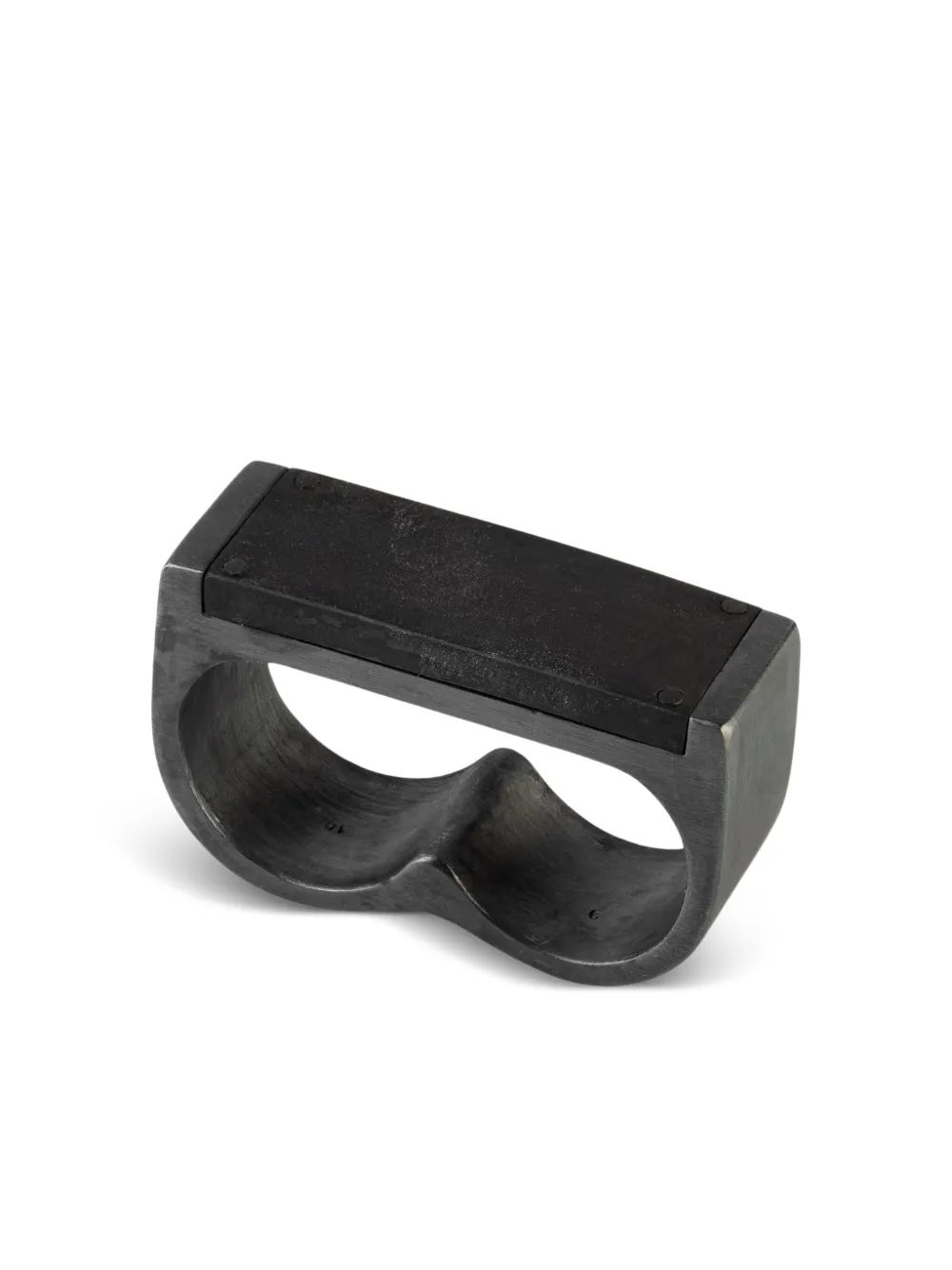Parts of Four anillo Plate Double | plateado | Image 1