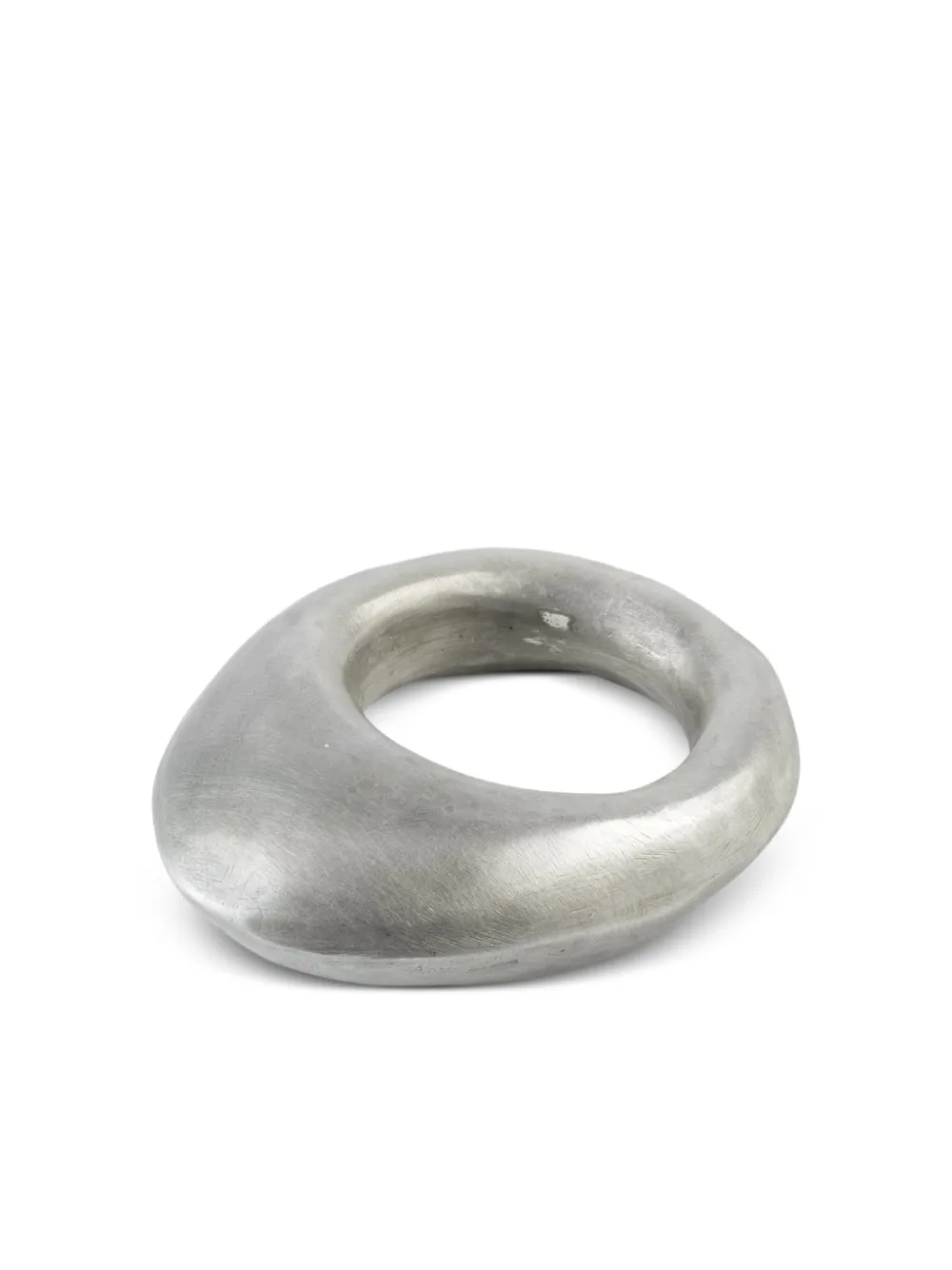 Parts Of Four Sterling Silver Tall Mountain Ring In Metallic