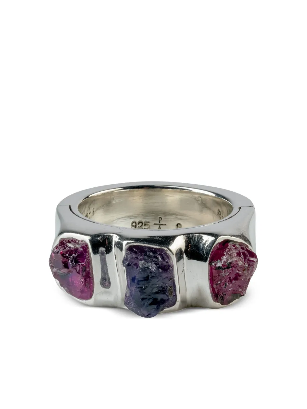 Parts Of Four Sistema Sterlingsilberring Mit Saphir In Silver