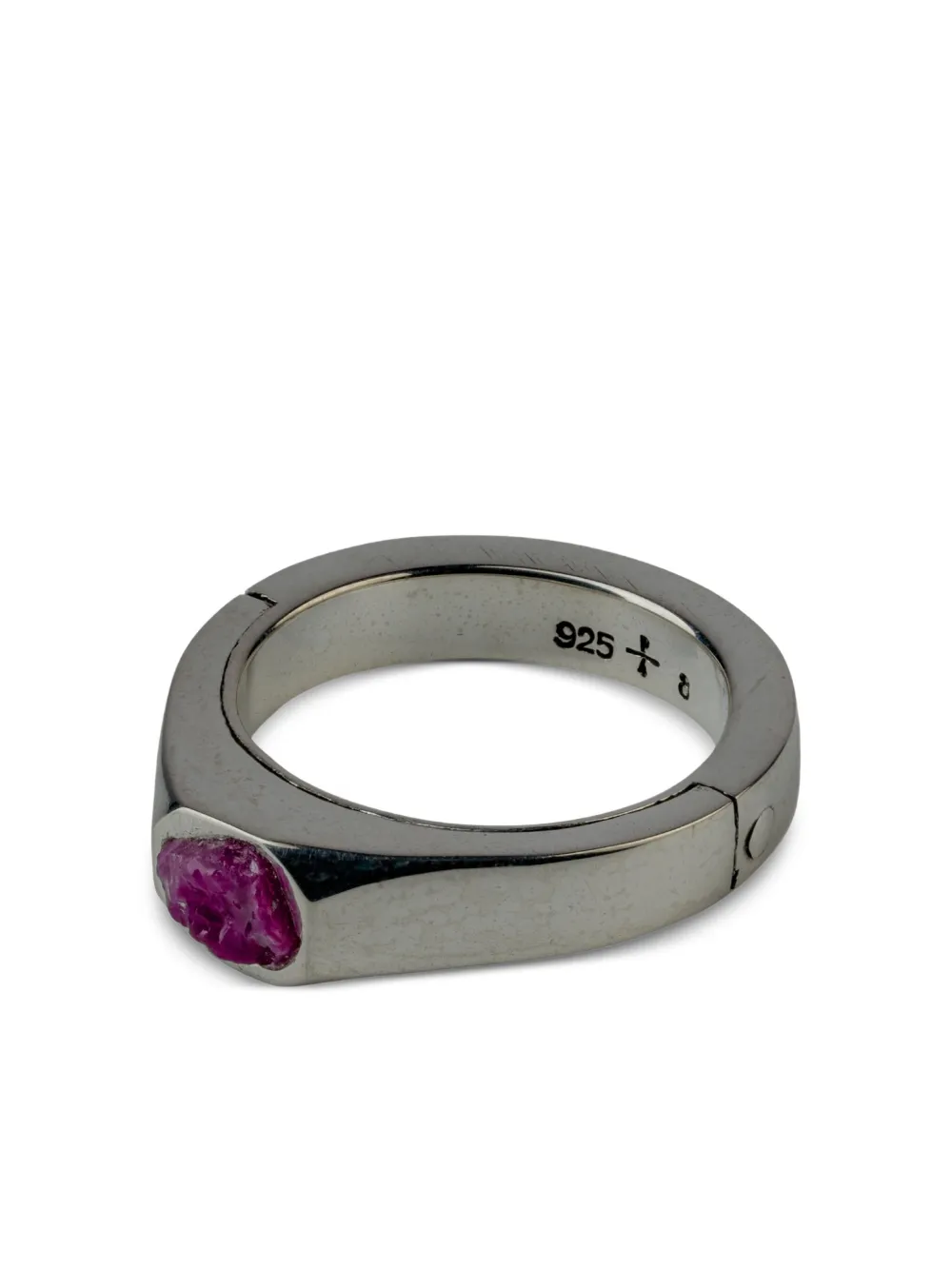 Parts of Four sterling silver ruby ring | Men | Image 2