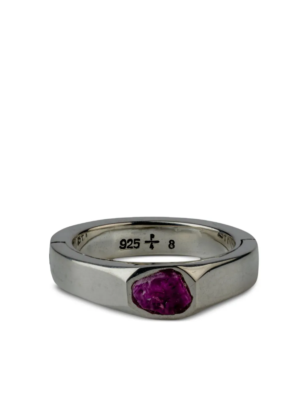 Parts of Four sterling silver ruby ring | Silver | Image 1