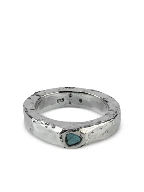 Parts of Four sterling silver Sistema diamond ring