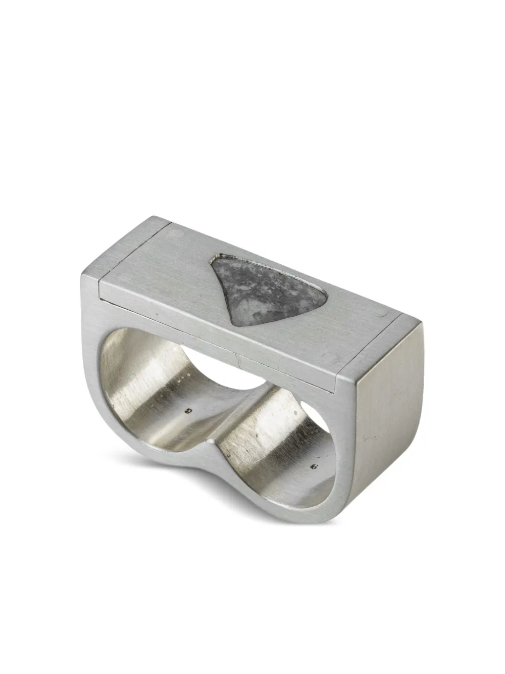Parts of Four anillo Plate Double | plateado | Image 1