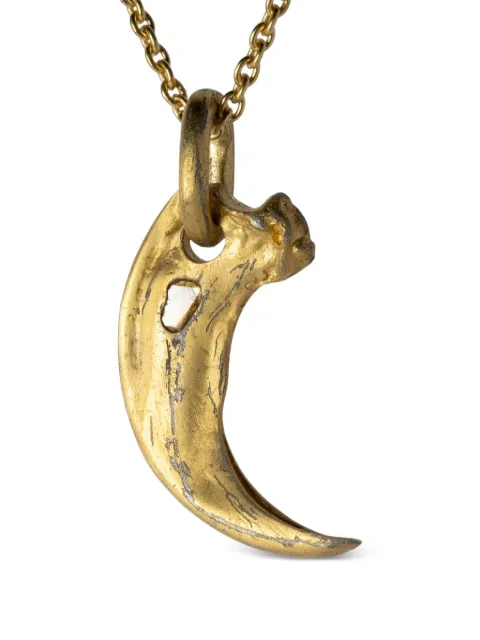 Parts of Four Bear Claw diamond necklace redux