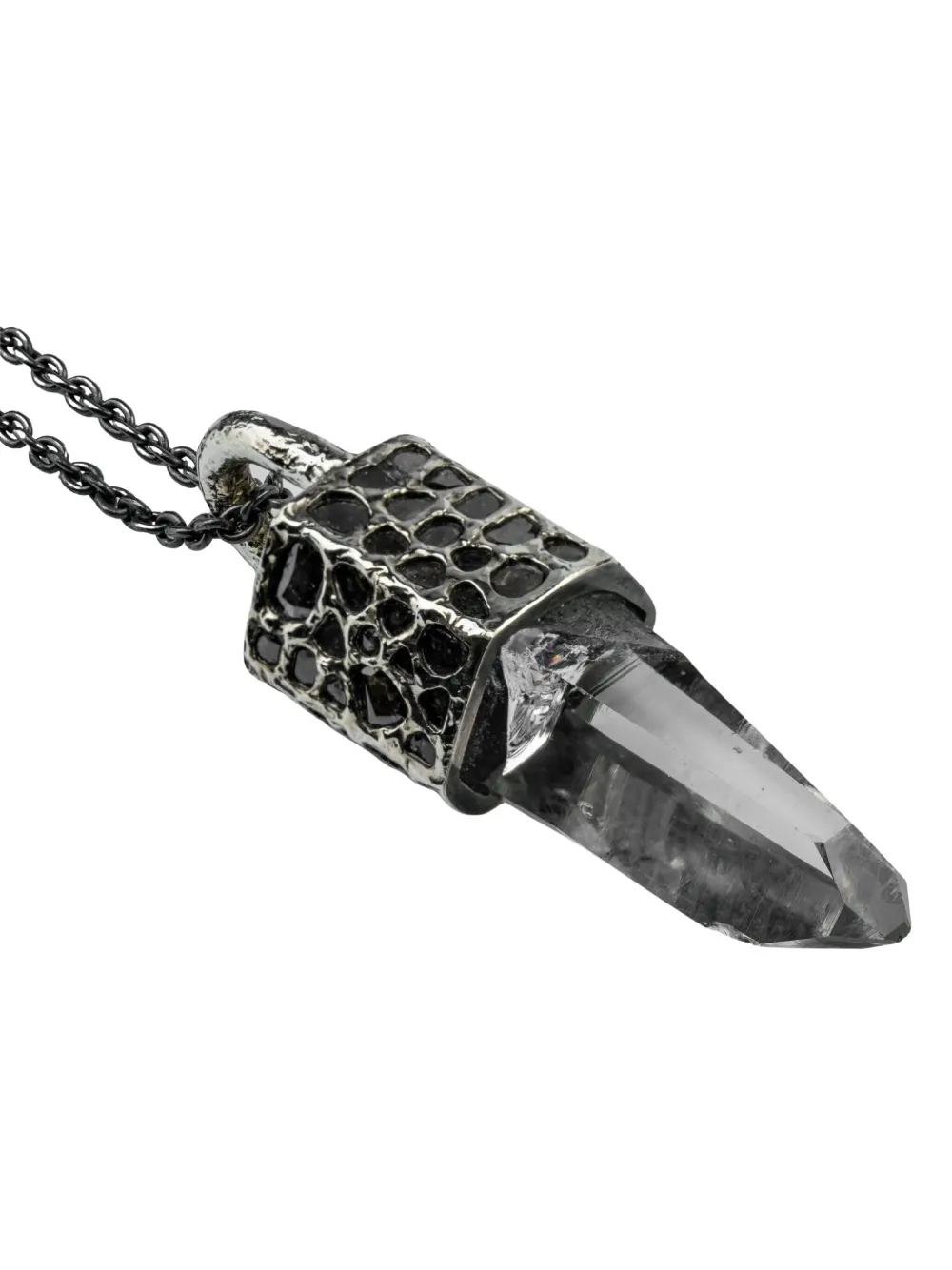 Parts of Four collar con talismán en pavé | plateado | Image 1