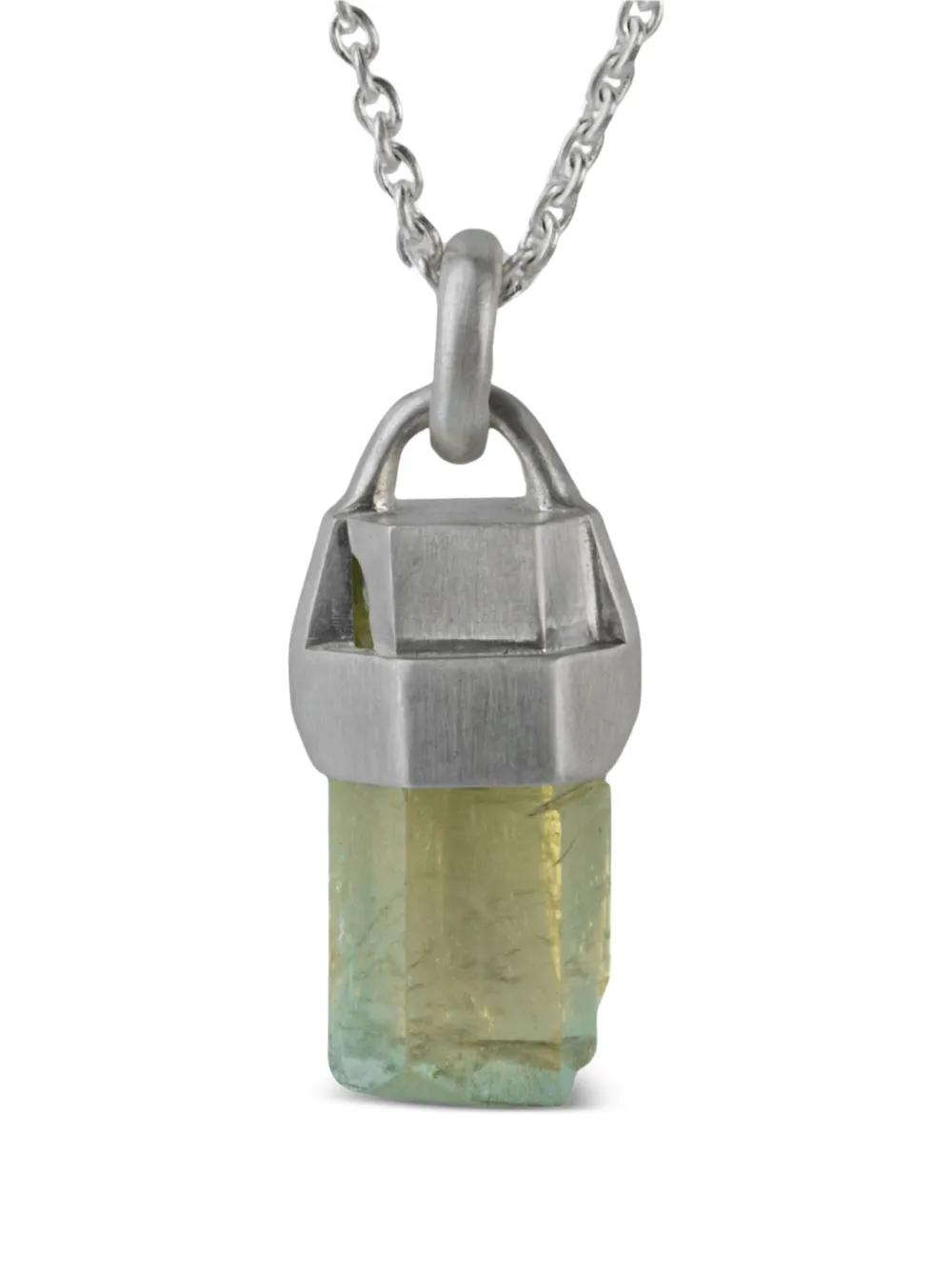 Parts Of Four Halskette Mit Talisman-anhänger Aus Quarz In Silver