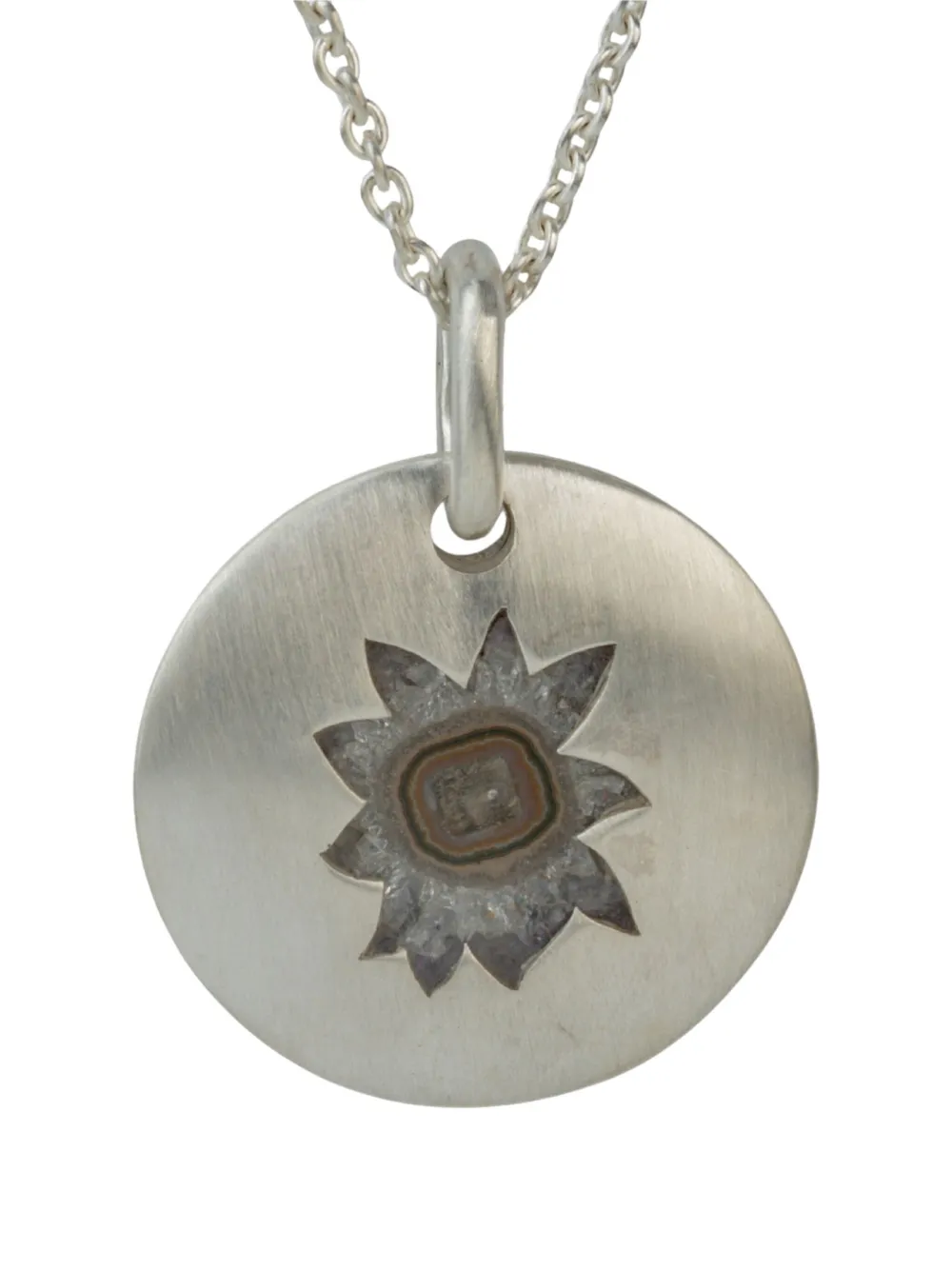 Parts of Four Disk necklace | Silver | Image 1