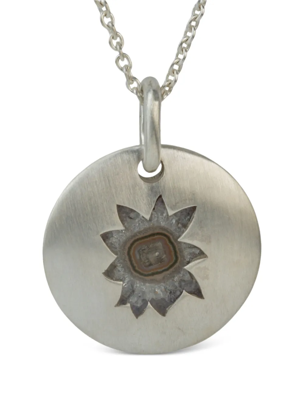 Parts of Four Disk necklace | Silver | Image 1