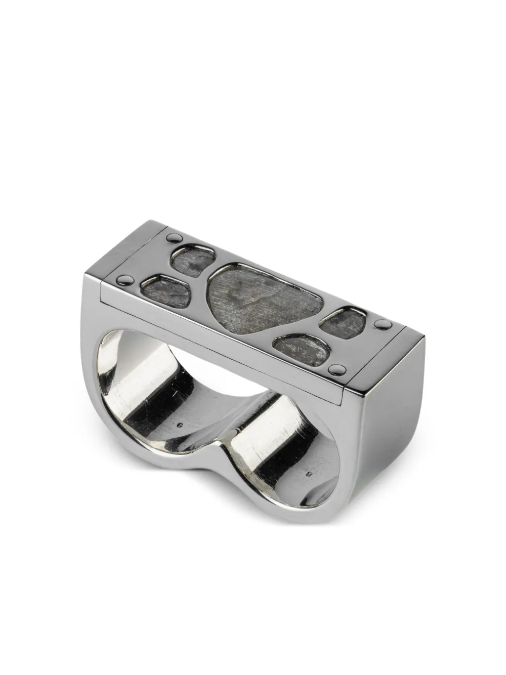 Parts Of Four Ring Aus Sterlingsilber Mit Diamant In Metallic