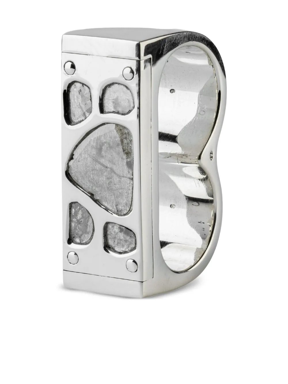 Parts Of Four Ring Aus Sterlingsilber Mit Diamant In Metallic