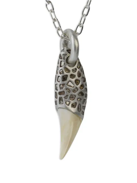 Parts of Four Bear Tooth ghost hybrid pavé necklace