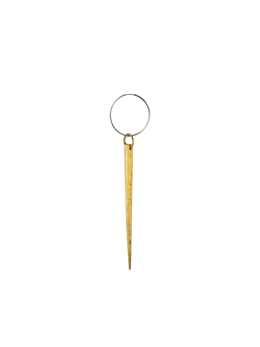 Parts Of Four Spike Hoop Earring In Gold