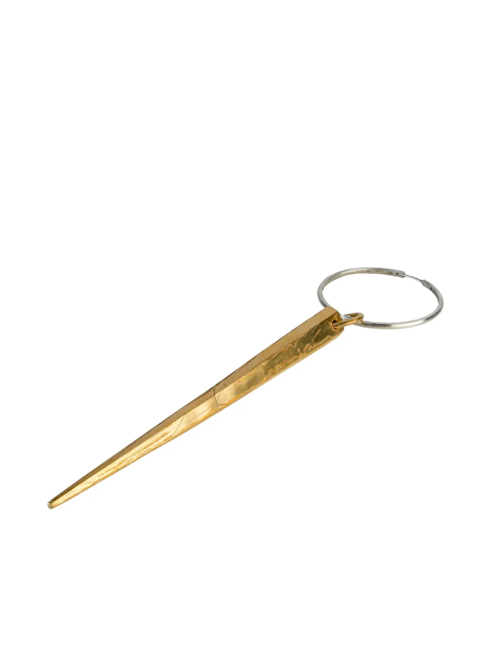 Parts Of Four Spike Hoop Earring In Gold
