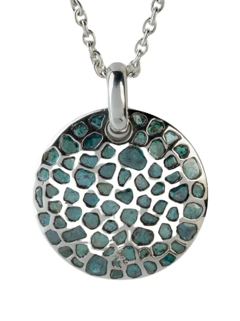 Parts of Four Disk diamond necklace