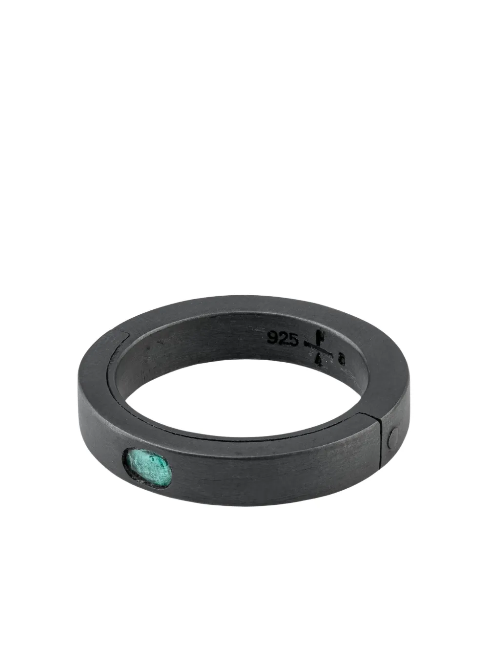 Parts Of Four Sistema Ring Mit Smaragd In Black
