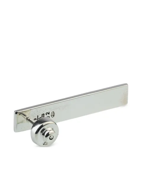 Parts of Four rectangle-shape earring