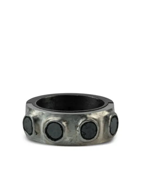 Parts of Four anillo Sistema con diamantes