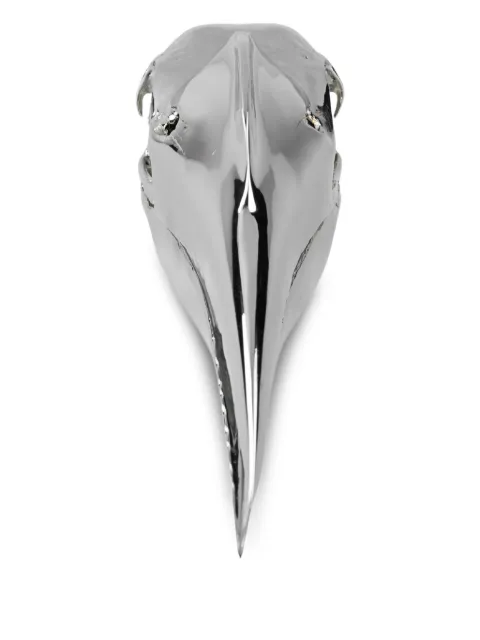 Parts of Four Wrinkled Hornbill Skull sculpture 