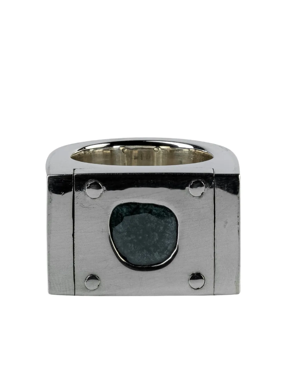 Parts of Four Anello in argento sterling con diamanti