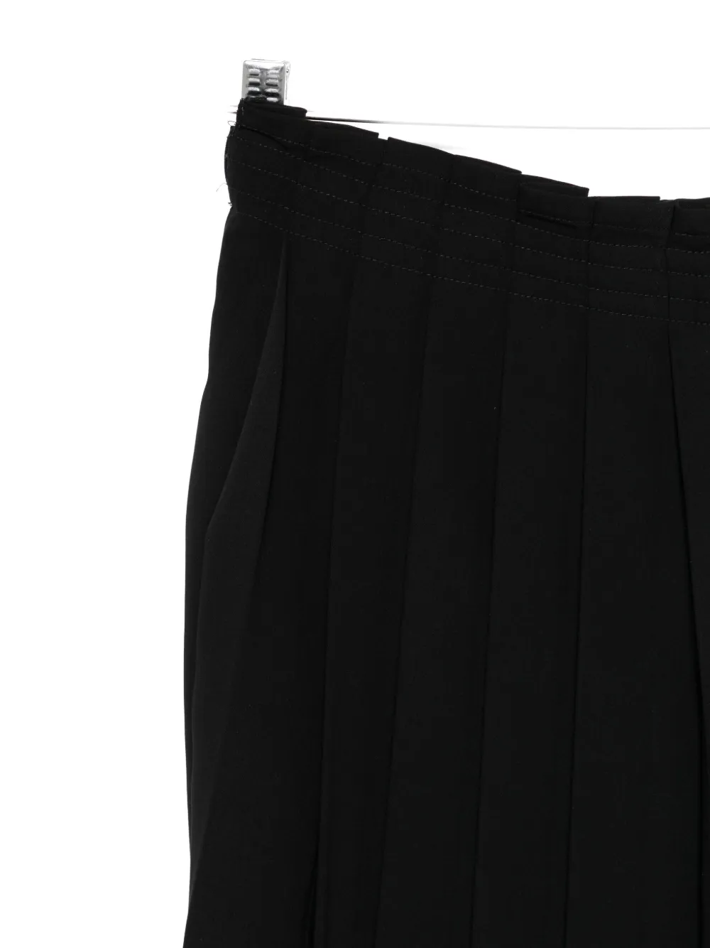 Jucca Pleated Pants In Black