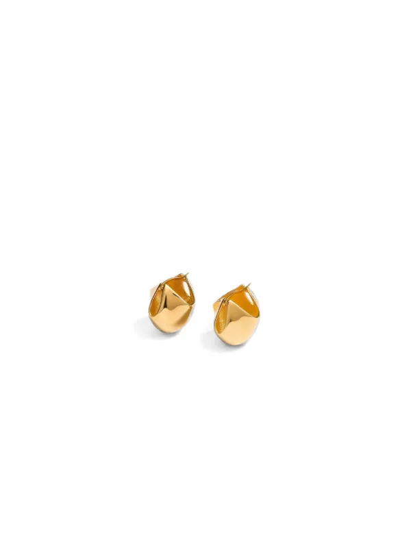 KHAITE Lotus ピアス S | ゴールドトーン | FARFETCH JP