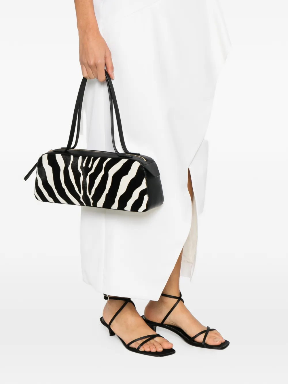 KHAITE Simona zebra-print shoulder bag | Image 2