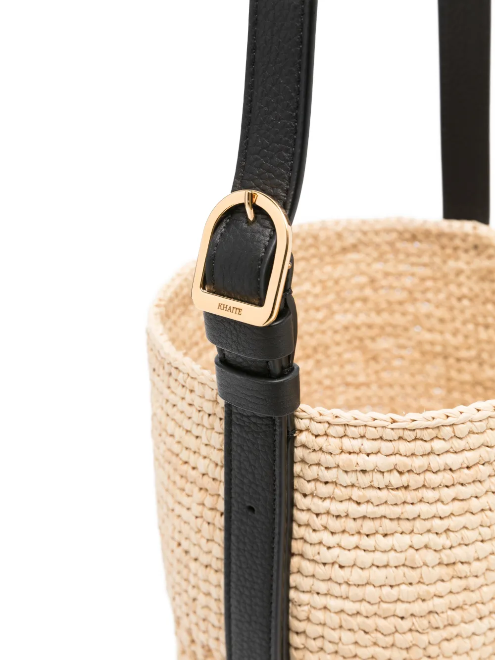 KHAITE Small Billie Bucket Bag in Neutrals, view 4